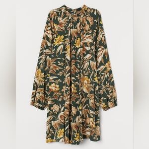 H&M Floral Swing Dress 2X